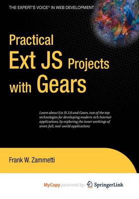 Book cover for Practical Ext Js Projects with Gears