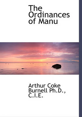 Book cover for The Ordinances of Manu