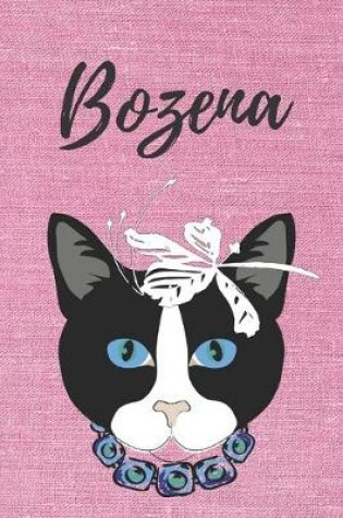 Cover of personalisiertes Notizbuch Katze / Notizheft / Journal / Malbuch / Tagebuch / Kritzelbuch / DIN A5 / Geschenk Bozena