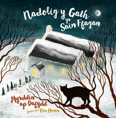 Book cover for Nadolig y Gath yn Sain Ffagan