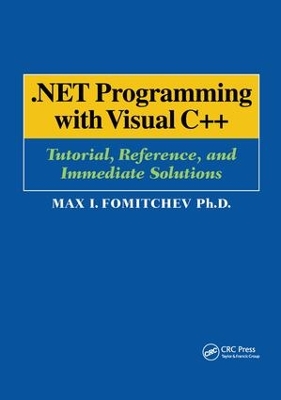 Book cover for .NET Programming with Visual C++