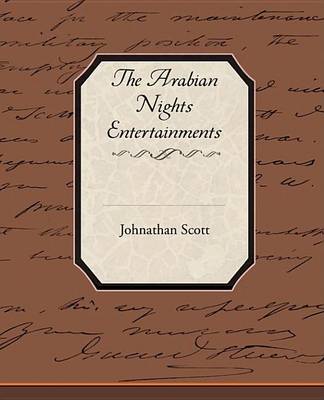 Book cover for The Arabian Nights Entertainments