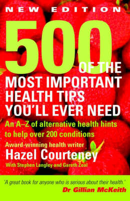 Book cover for 500 of the Most Important Health Tips You'll Ever Need