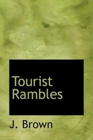 Cover of Tourist Rambles