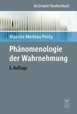 Book cover for Phanomenologie Der Wahrnehmung