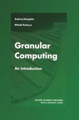 Cover of Granular Computing