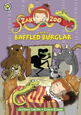 Book cover for Zak Zoo and the Baffled Burglar