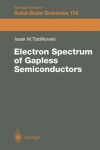 Book cover for Electron Spectrum of Gapless Semiconductors