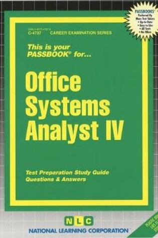 Cover of Office Systems Analyst IV