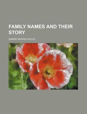 Book cover for Family Names and Their Story