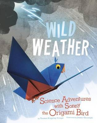 Book cover for Wild Weather: Science Adventures with Sonny the Origami Bird (Origami Science Adventures)