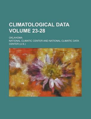 Book cover for Climatological Data; Oklahoma Volume 23-28