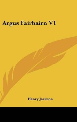 Book cover for Argus Fairbairn V1