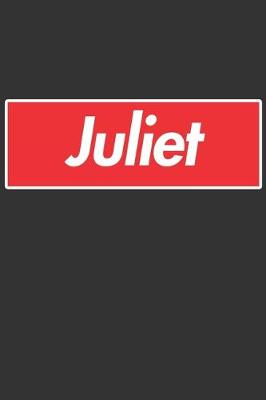 Book cover for Juliet