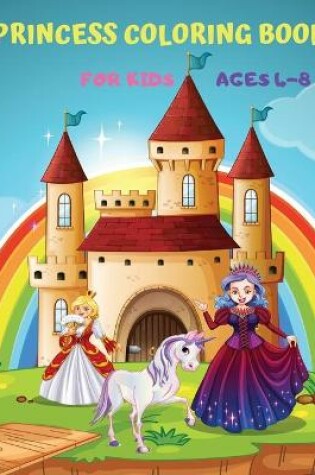 Cover of Princess Coloring Book for Kids