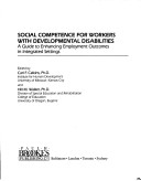 Book cover for Social Competence for Workers with Developmental Disabilities