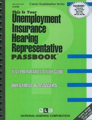 Book cover for Unemployment Insurance Hearing Representative