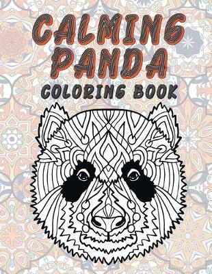 Book cover for Calming Panda - Coloring Book