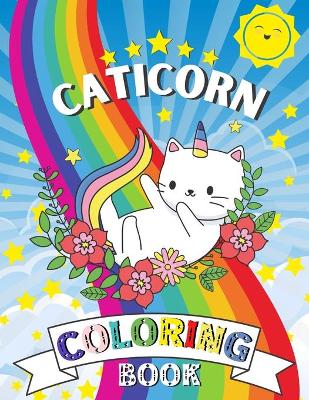 Book cover for Caticorn Coloring Book