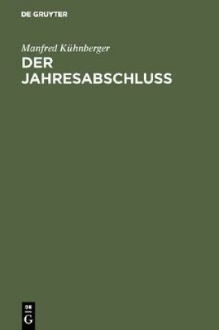 Cover of Der Jahresabschluß