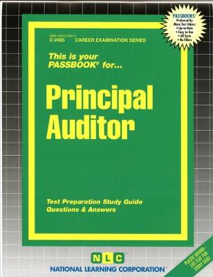 Book cover for Principal Auditor