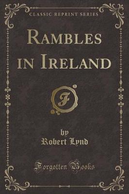 Book cover for Rambles in Ireland (Classic Reprint)