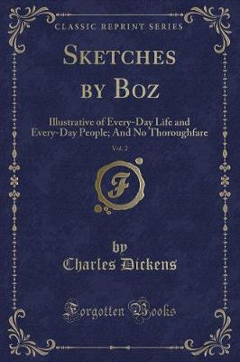 Book cover for Sketches by Boz, Vol. 2