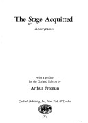 Cover of Stage Acquittd Being