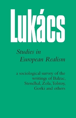 Book cover for Studies in European Realism