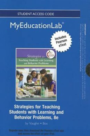 Cover of NEW MyLab Education with Pearson eText -- Standalone Access Card -- for Strategies for Teaching Students with Learning and Behavior Problems