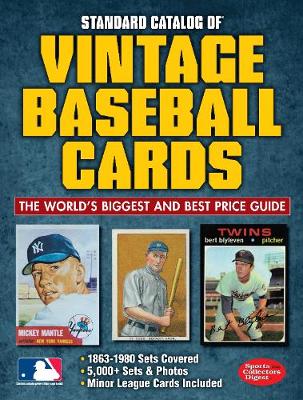 Cover of Standard Catalog of Vintage Baseball Cards