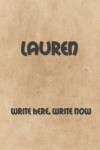 Book cover for Lauren