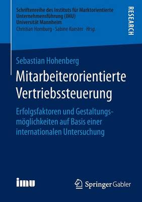 Book cover for Mitarbeiterorientierte Vertriebssteuerung