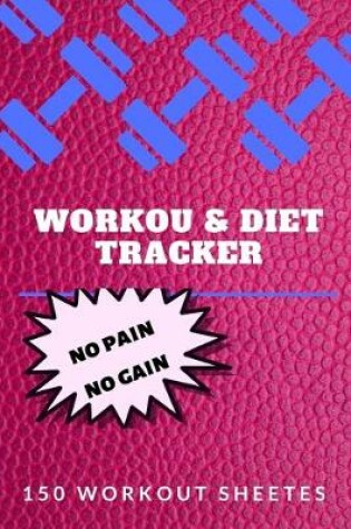 Cover of workout & diet tracker