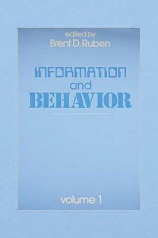 Cover of Information and Behavior