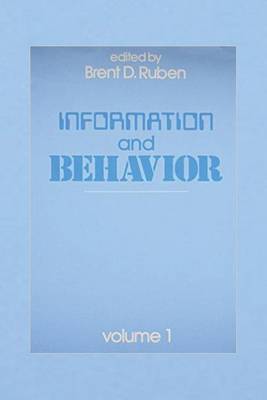 Book cover for Information and Behavior