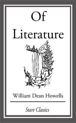 Book cover for Of Literature