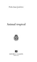 Book cover for Animal Tropical