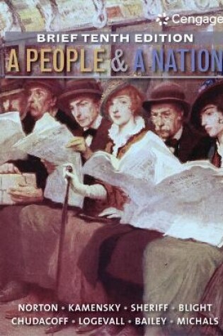 Cover of Mindtapv2.0 for Norton/Kamensky/Sheriff/Blight/Chudacoff/Logevall/Bailey/Michals' a People and a Nation: History of the Us Brief; 2 Terms Printed Access Card