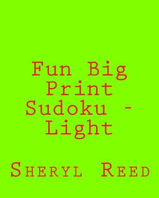 Book cover for Fun Big Print Sudoku - Light