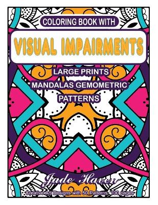 Book cover for Coloring book with visual impairments