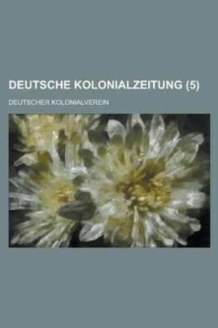 Cover of Deutsche Kolonialzeitung (5)