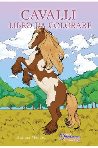 Cover of Cavalli libro da colorare