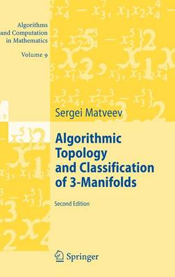 Cover of Algorithmic Topology and Classification of 3-Manifolds