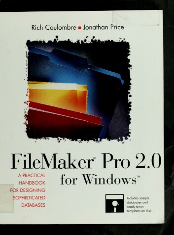 Book cover for FileMaker Pro 2 for Windows