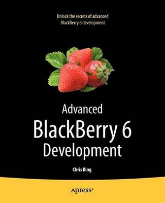 Cover of Advanced BlackBerry 6 Development