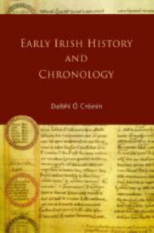 Cover of Early Irish History and Chronology