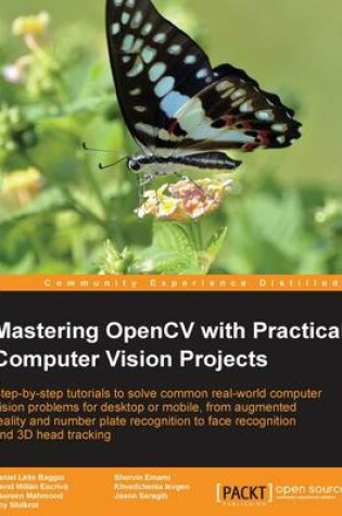 Cover of Mastering OpenCV with Practical Computer Vision Projects