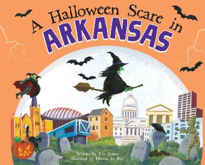 Book cover for A Halloween Scare in Arkansas