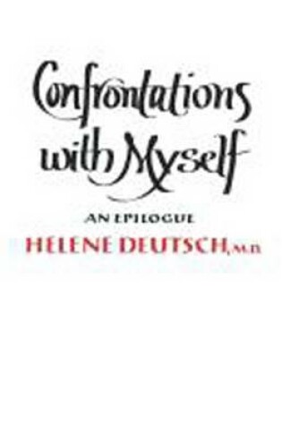 Cover of Confrontations With Myself